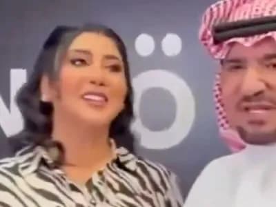 من هي  زوجة عبدالله السدحان وما قصة الجدل حول ظهورها معه في Joy Awards؟