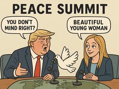 ترامب يغازل ميلوني في شرم الشيخ!.. فيديو