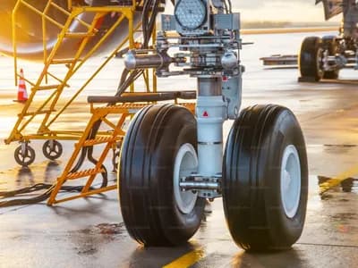 حالة من الهلع بعد العثور على جثة داخل تجويف عجلات طائرة في امريكا