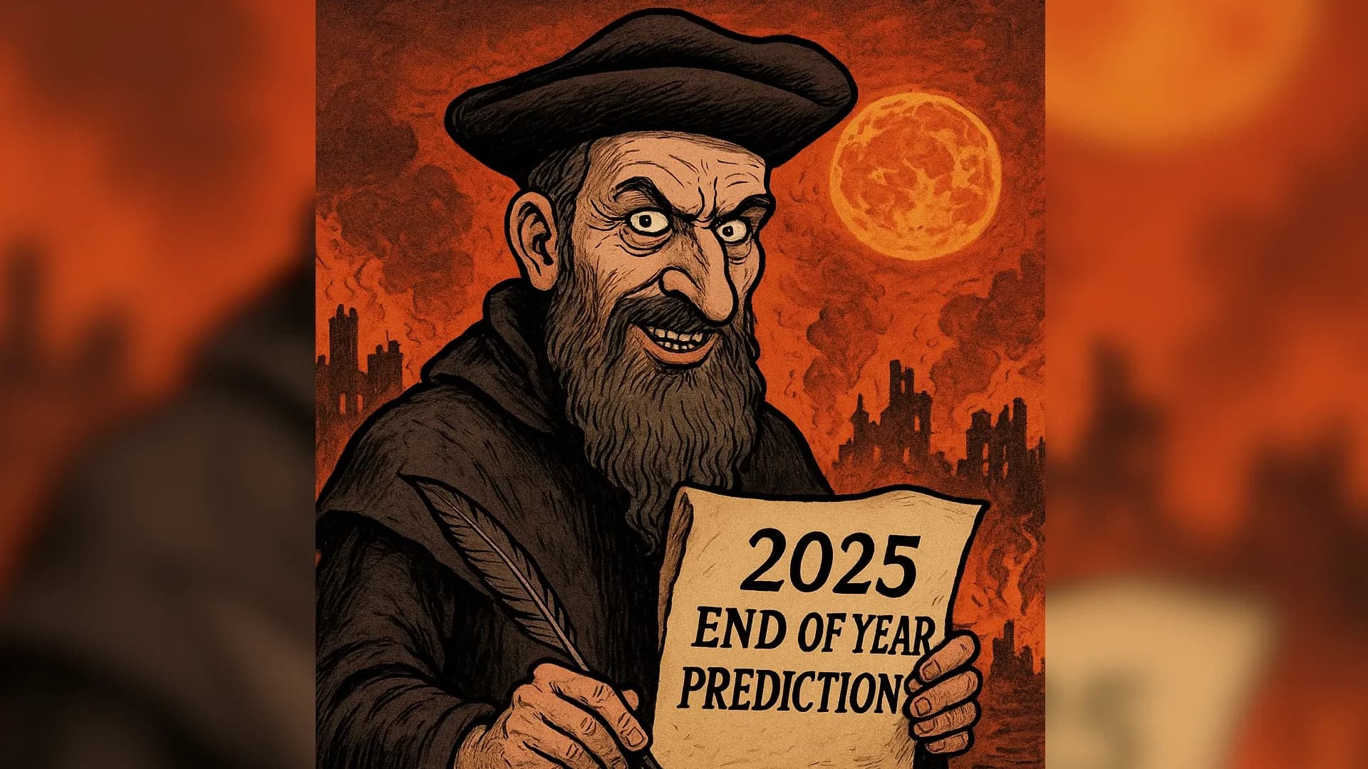 "سقوط الغرب" الصامت.. هل تتحقق نبؤءات نستراداموس المرعبة لنهاية 2025؟
