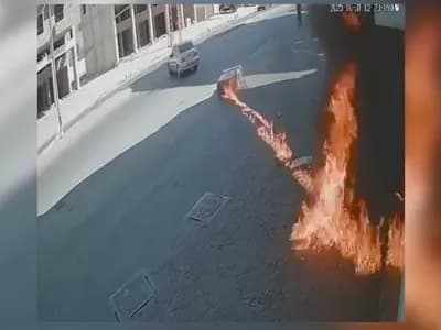 انفجار في محطة وقود: قصة السائق الذي نسي سحب خرطوم الوقود من سيارته في لبنان